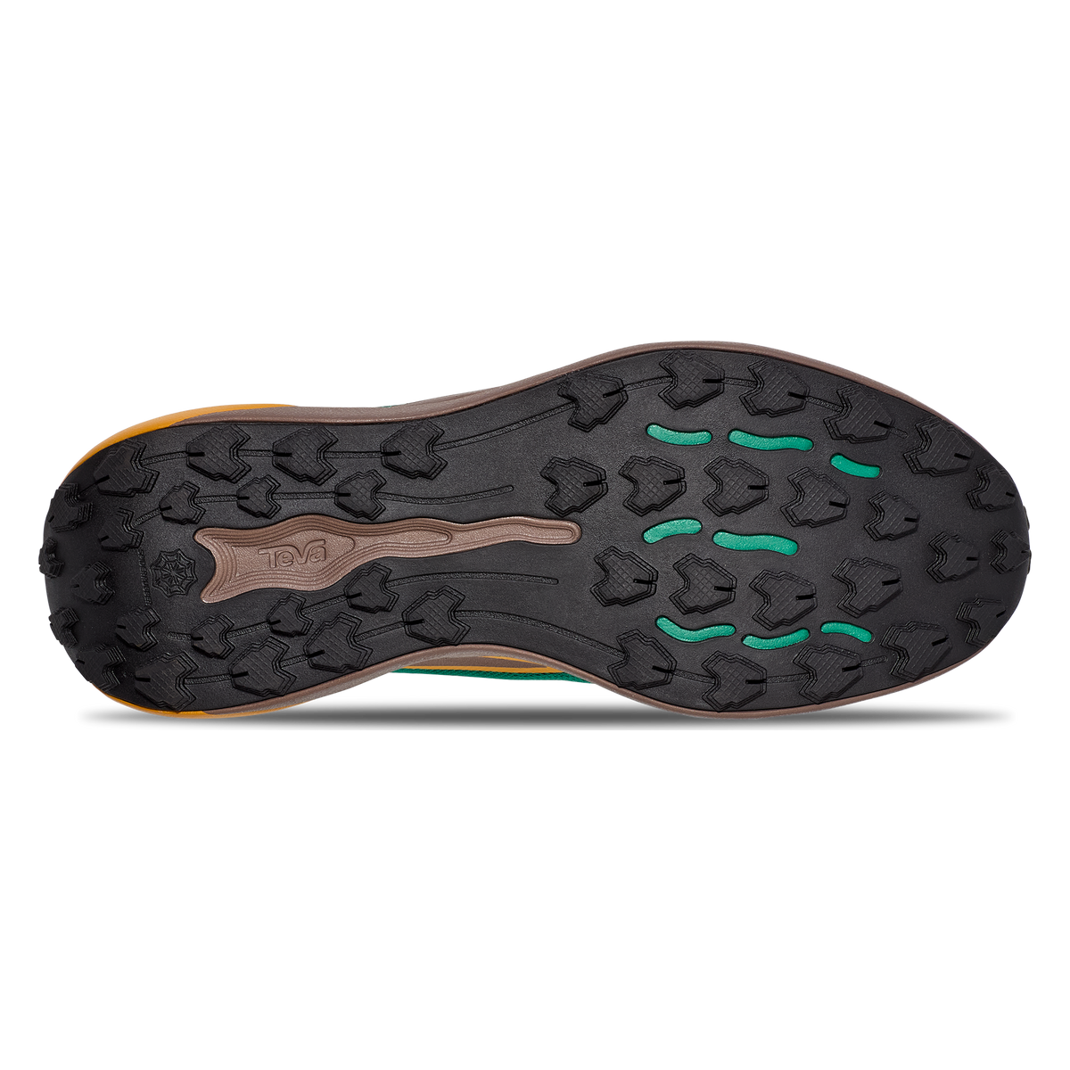 Teva Trailwinder Low men's hiking shoe in Cadmium Green/Rain, sole