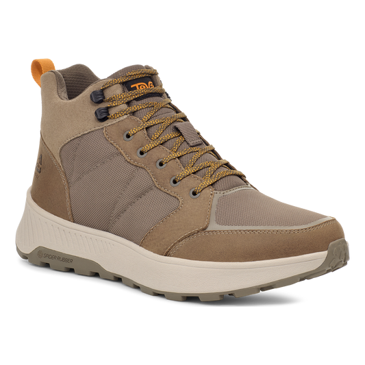Teva Ellwood Mid men's hiking boot in Taupe, angle view