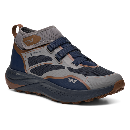 Teva Trailwinder Mid GTX men's hiking boot in Phantom/Total Eclipse, angle view