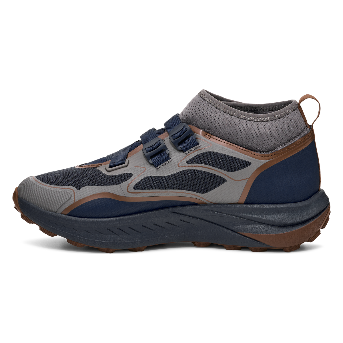 Teva Trailwinder Mid GTX men's hiking boot in Phantom/Total Eclipse, inside view