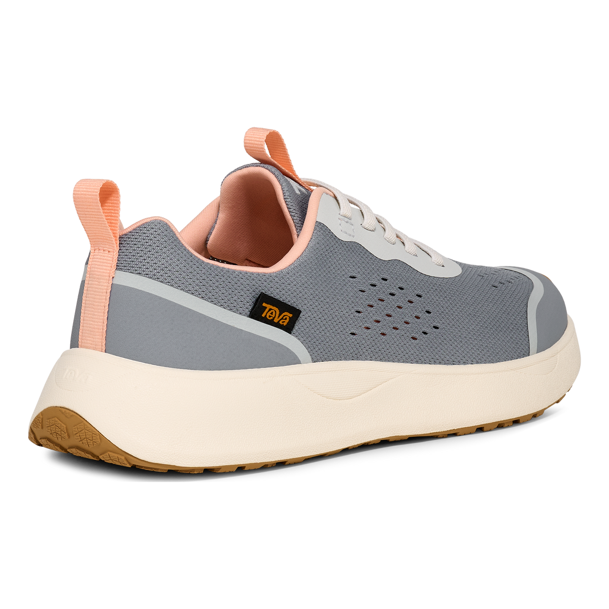 Teva Hydratrek Fairwind women's boat shoe in Tradewinds, back angle