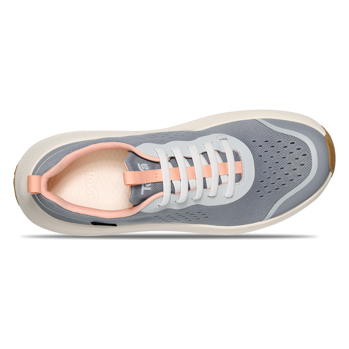 Teva Hydratrek Fairwind women's boat shoe in Tradewinds, top view