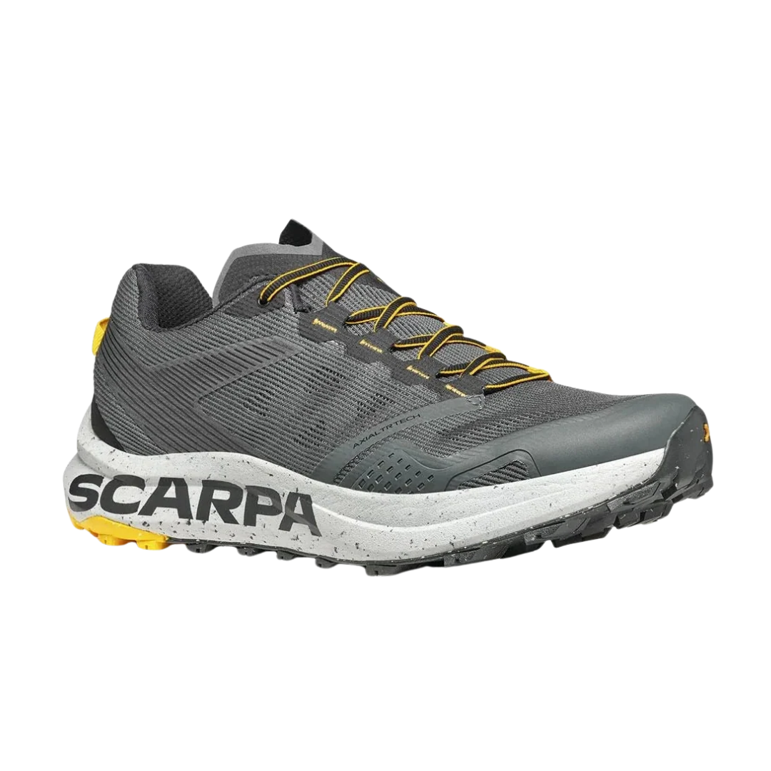 Scarpa Spin Planet Men's Trail Running Shoes - Anthracite Saffron 45