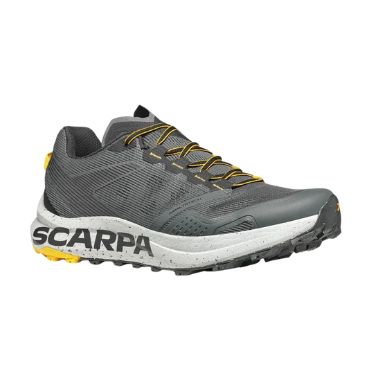 Scarpa Spin Planet Men's Trail Running Shoes - Anthracite Saffron 45