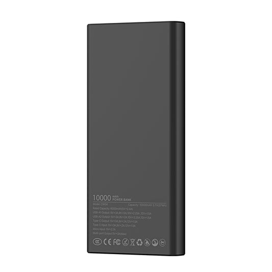 Titan PowerUp 10000mAh Fast Charge USB Powerbank Black