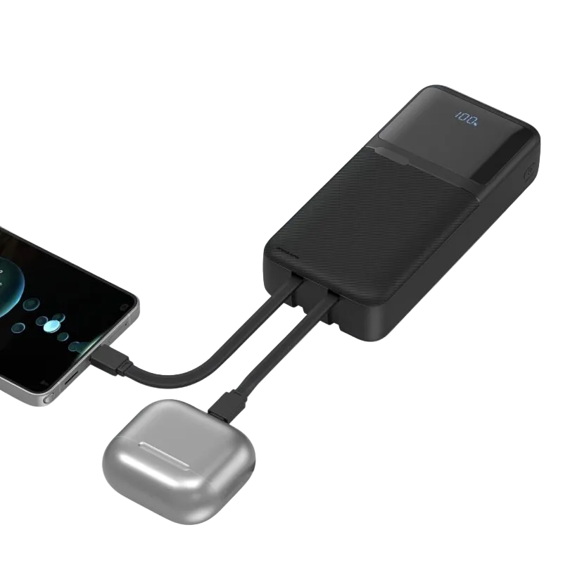 Titan PowerUp 20000mAh 22.5W PD QC Super Fast Powerbank Black