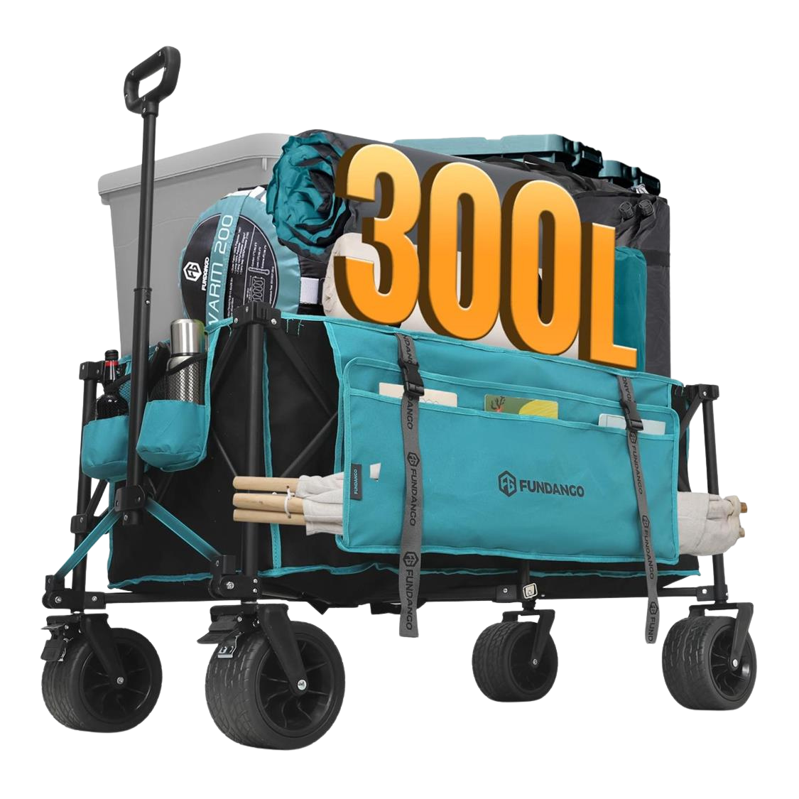 Fundango Heavy Duty Folding Beach Wagon
