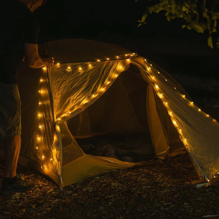LuminAID Solar String Light + phone charge