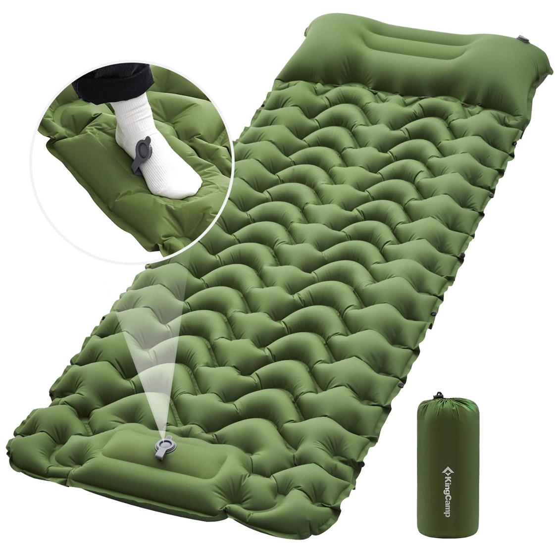 KingCamp Deluxe 10 Inflatable Sleep mat (1)