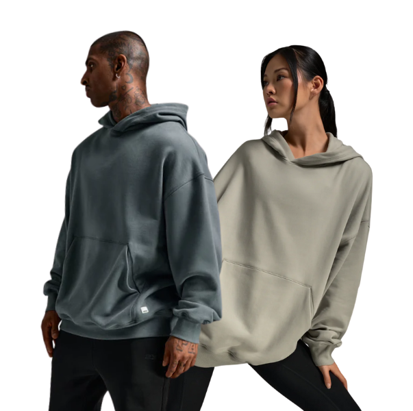 2XU Unisex EZ Oversized Organic Cotton Hoodie