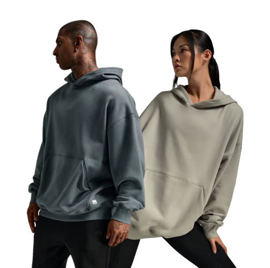 2XU Unisex EZ Oversized Organic Cotton Hoodie