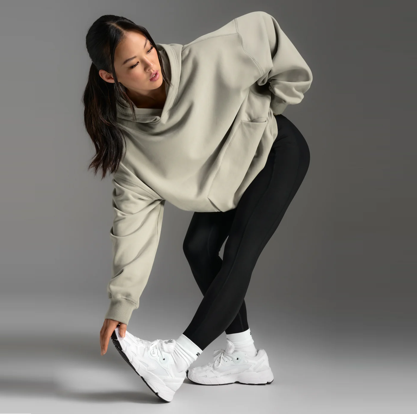 2XU Unisex EZ Oversized Organic Cotton Hoodie