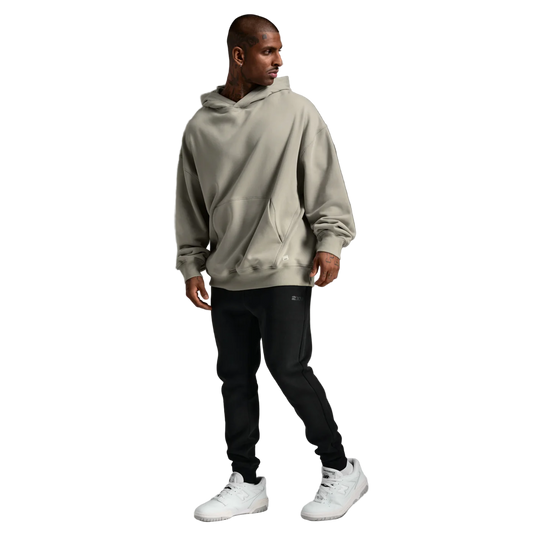 2XU EZ Oversized Men's Cotton Hoodie - Carbon