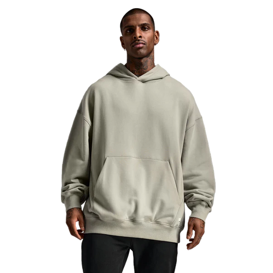 2XU EZ Oversized Men's Cotton Hoodie - Carbon