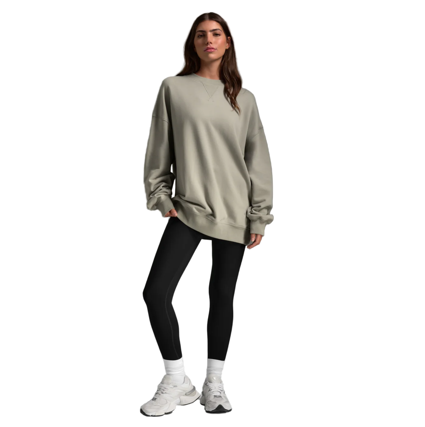 2XU Unisex EZ Oversized Organic Cotton Crew