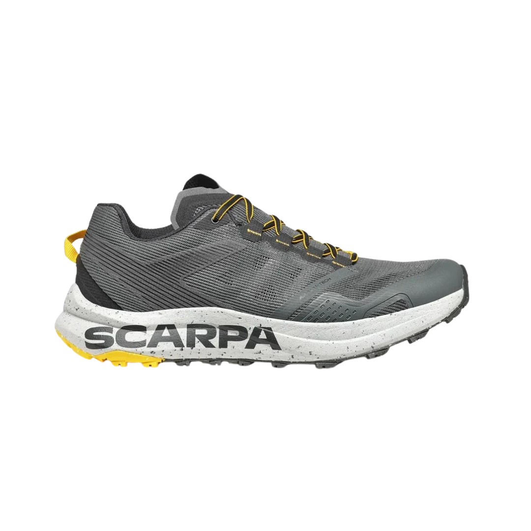 Scarpa Spin Planet Men's Trail Running Shoes - Anthracite Saffron 45