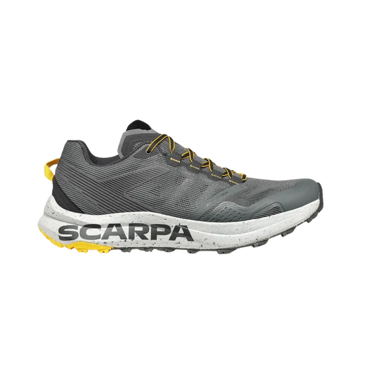 Scarpa Spin Planet Men's Trail Running Shoes - Anthracite Saffron 45