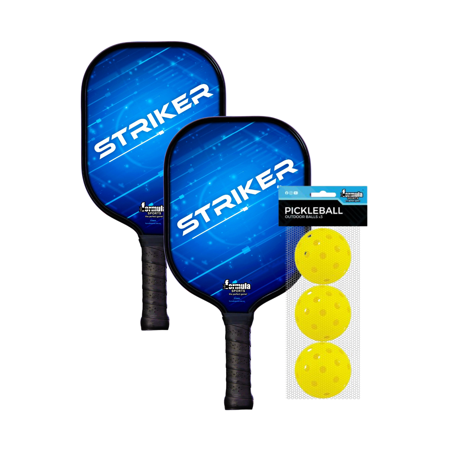 Formula Sports Pickleball Striker Paddle With Balls