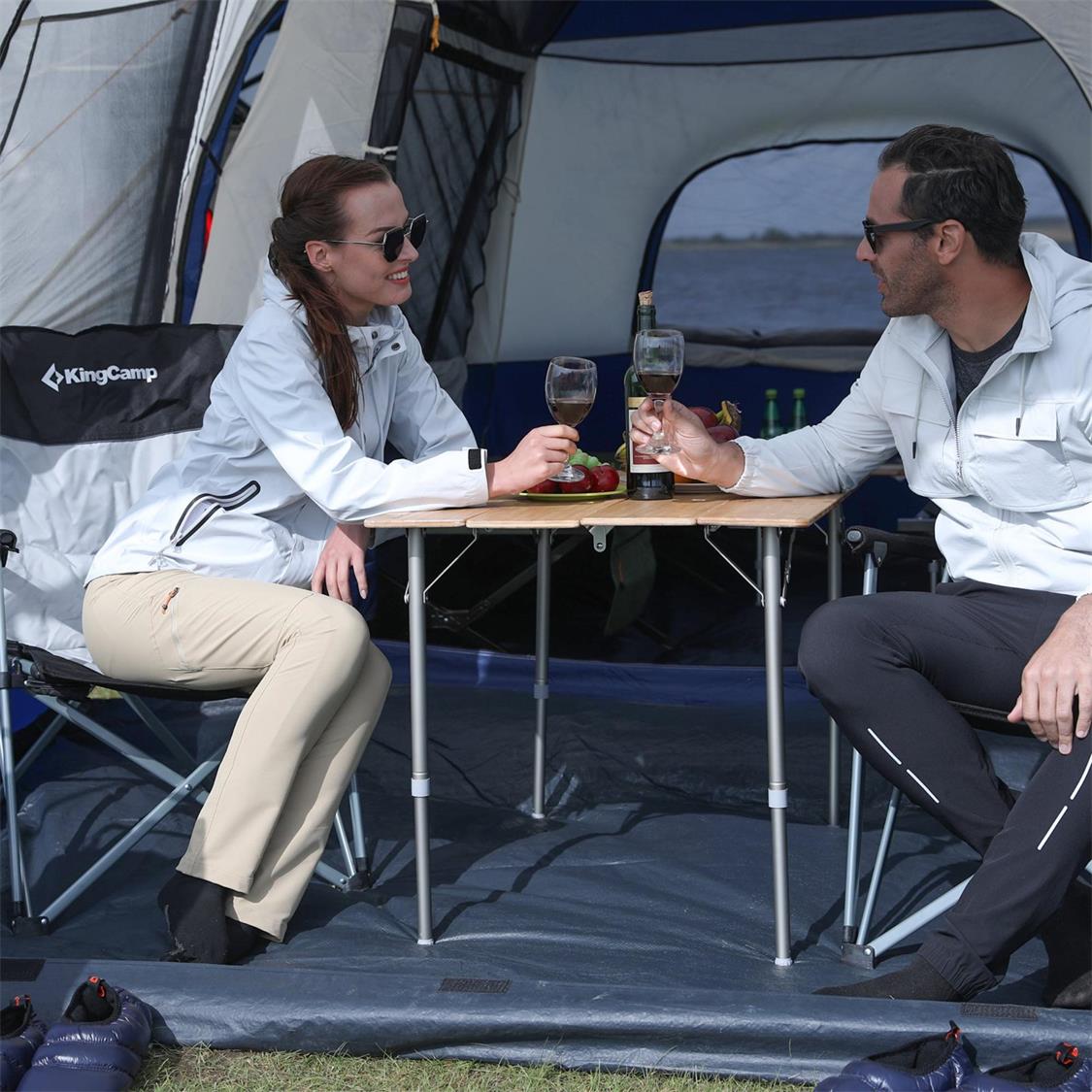 KingCamp Padded Outdoor Camping Lounge Chair (6)