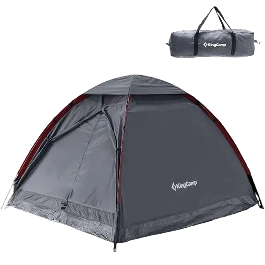 KingCamp Holiday II Camping Tent Grey