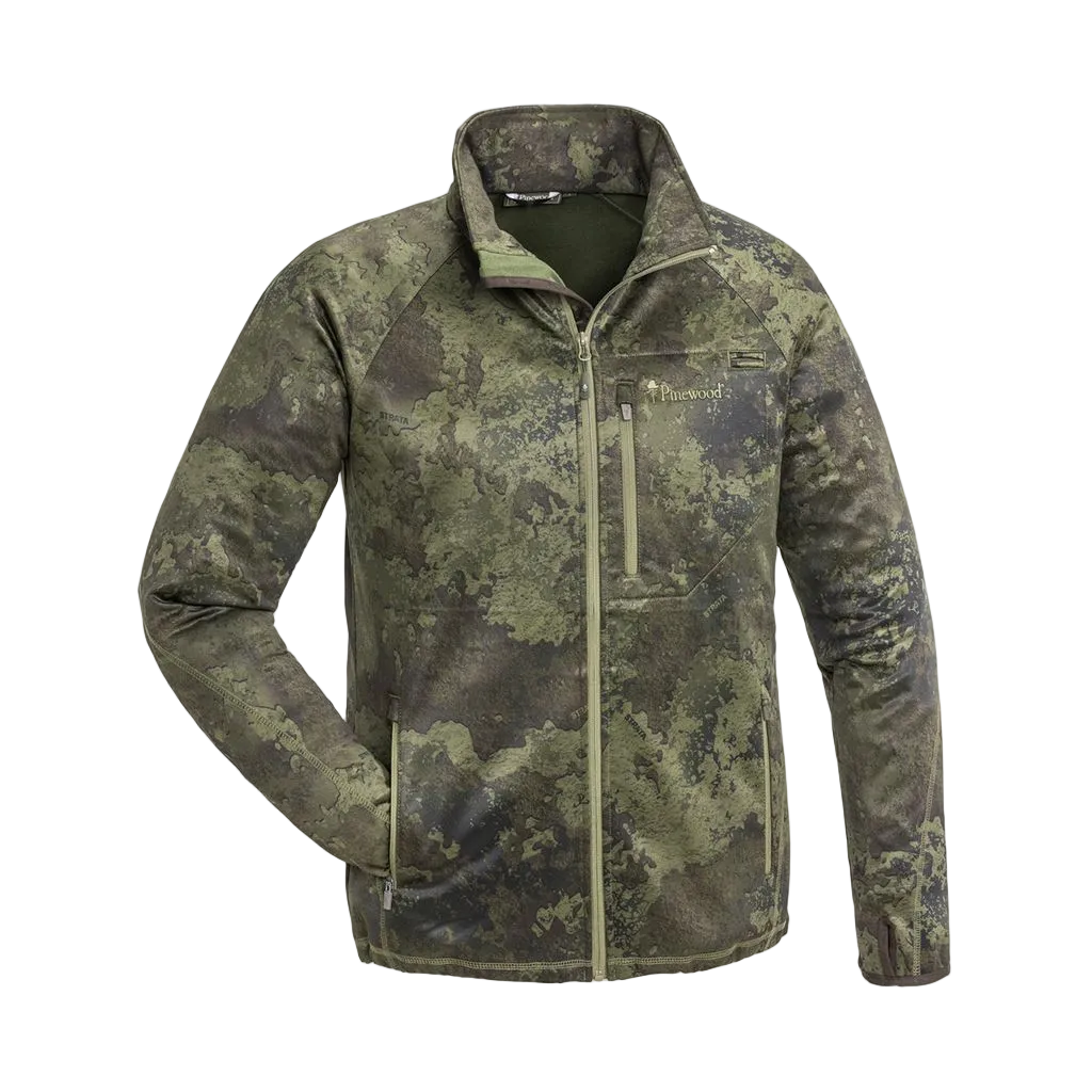 Pinewood Frazer Men's Softshell Fleece Jacket - Camo