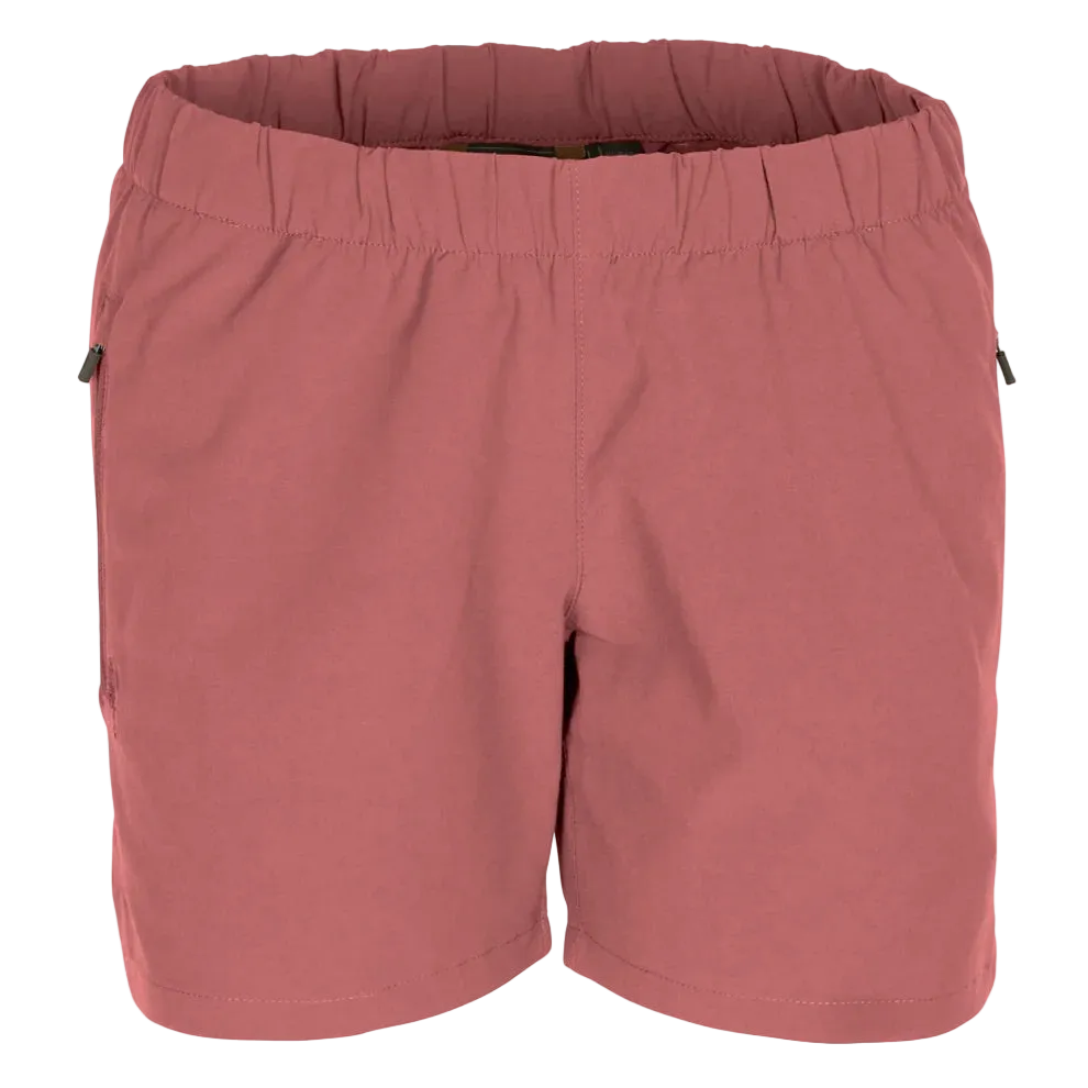 PINEWOOD Everyday Travel Shorts - Womens Rusty Pink