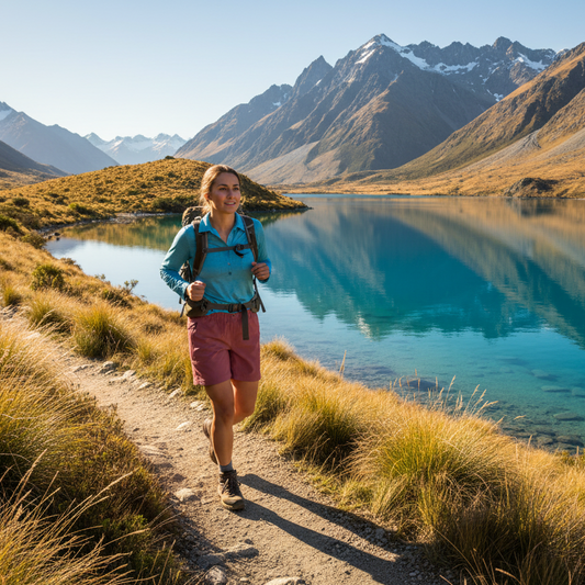 PINEWOOD Everyday Travel Shorts - Womens Rusty Pink