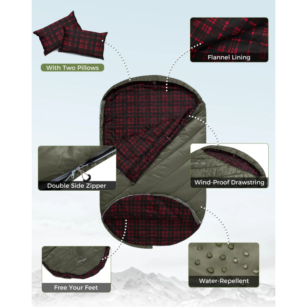 Freespace 250 Sleeping Bag (7)