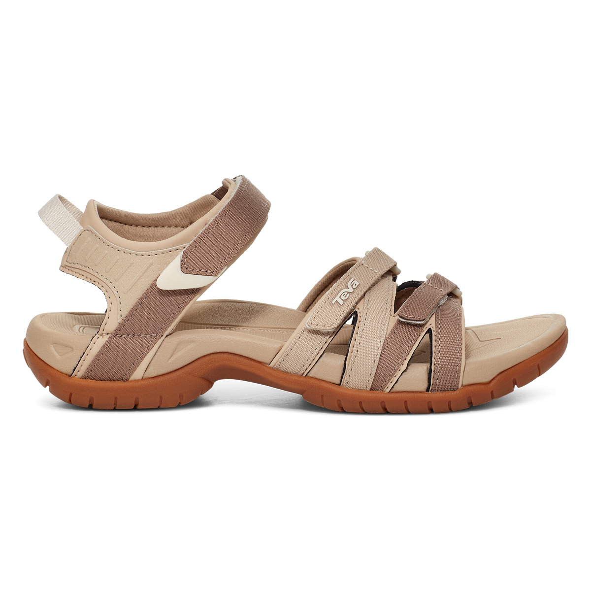 Teva Tirra women's sandal in Neutral Multi, side view
