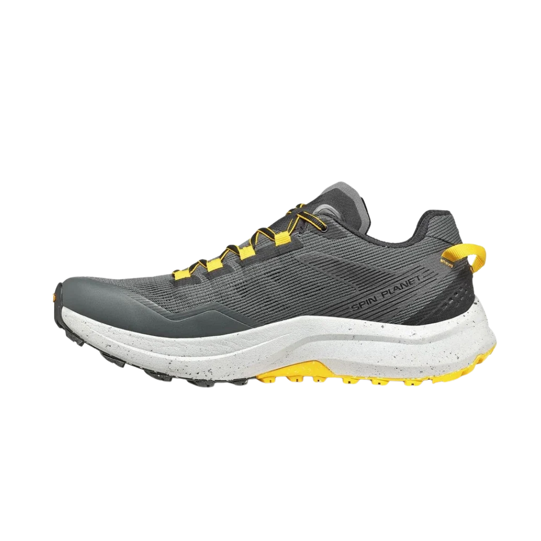 Scarpa Spin Planet Men's Trail Running Shoes - Anthracite Saffron 45
