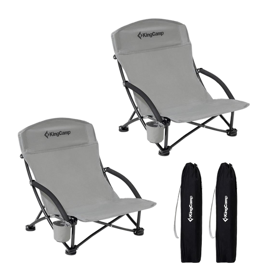 Kingcamp Folding Beach Chair Twin Pack