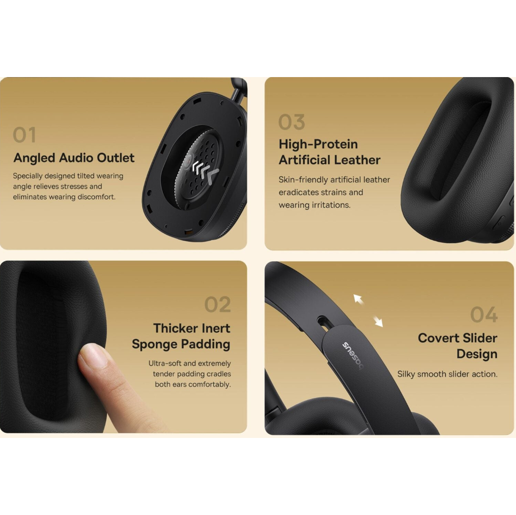 Baseus Bowie H1 Pro Noise-Cancelling Wireless Headphones