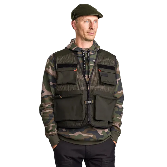 PINEWOOD Active Fishing Vest – Dark Green