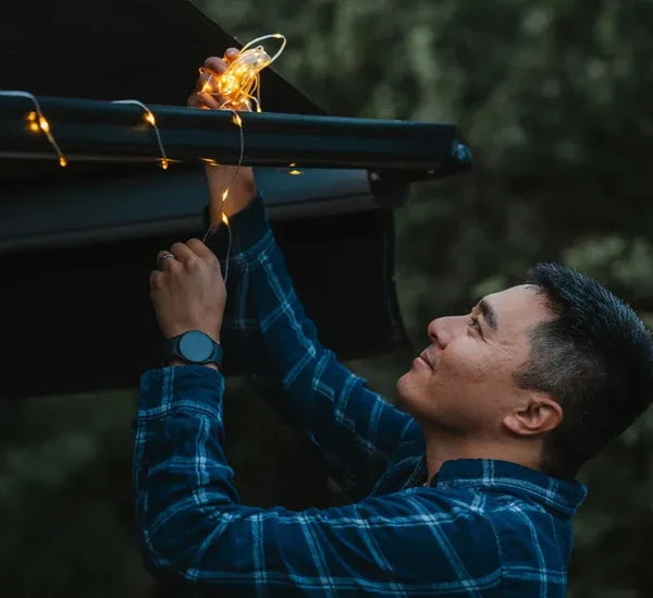 LuminAID Solar String Light + phone charge