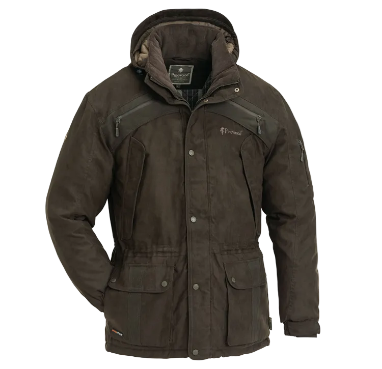 Pinewood Abisko Jacket Suede Brown - Small