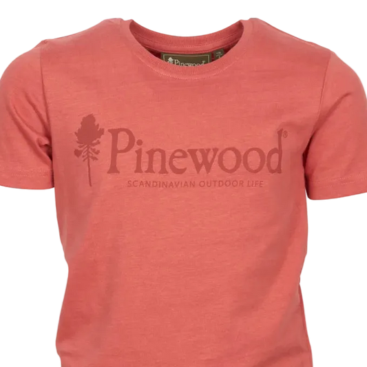 PINEWOOD Outdoor Life T-Shirt Kids Pink