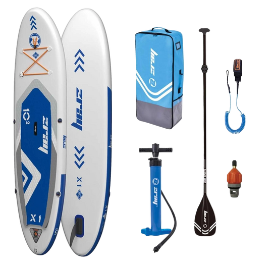 ZRAY X1 X-Rider 10'2" Inflatable Paddle Board PACKAGE