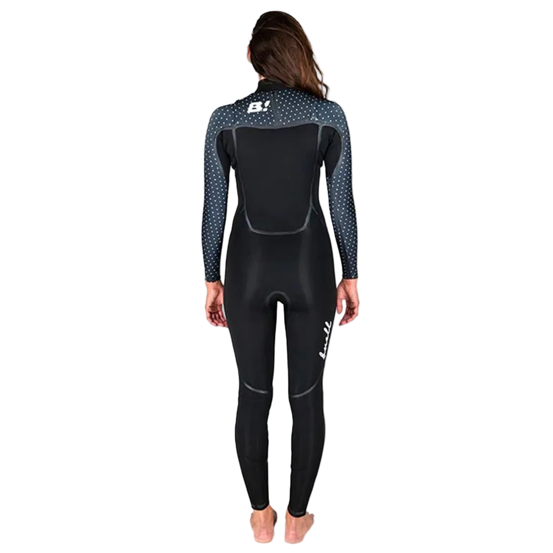Buell RB1 Accelerator Steamer Women's 3/2  Black White Polka Dot