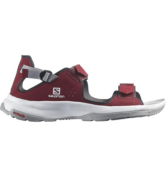 Salomon Tech Sandal Feel-Biking Red Alloy Blk-8.5