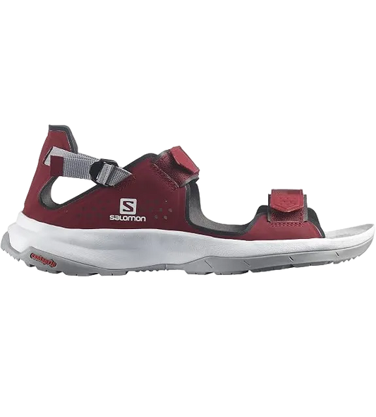 Salomon Tech Sandal Feel-Biking Red Alloy Blk-8.5