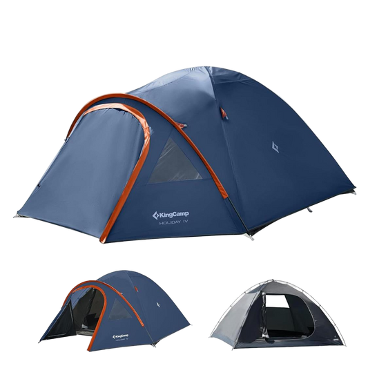 KingCamp Holiday 4 Dome tent Navy