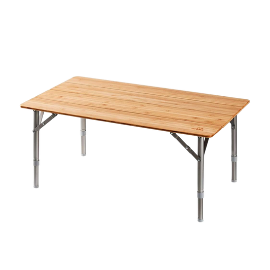 Atepa Bamboo Folding Camping Table