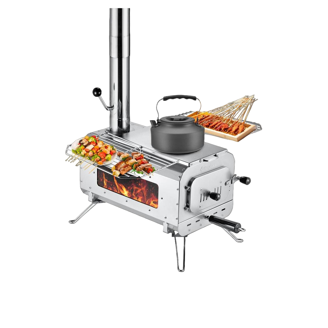 KingCamp Surefire Stove Stainless Steel