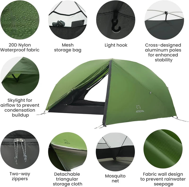 ATEPA Voyage 1 Person Adventure Tent