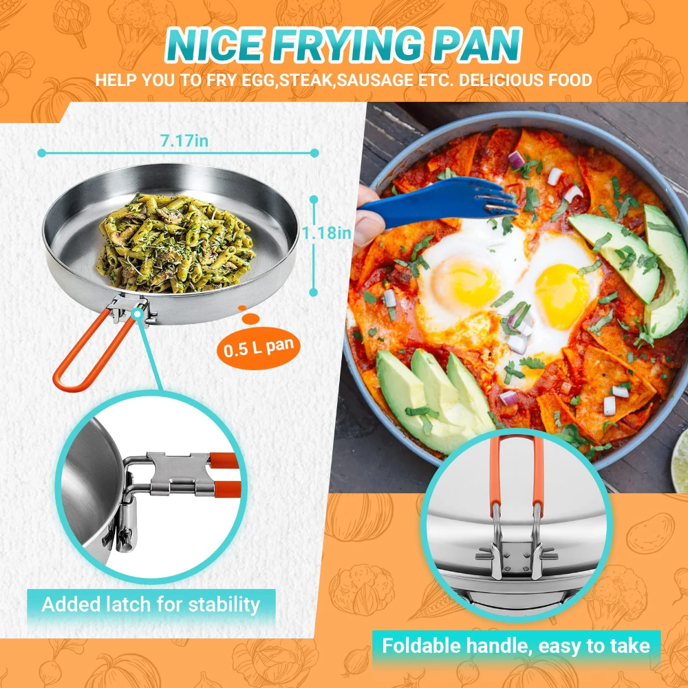 Adventure pro Stainless Cookware Set (3)