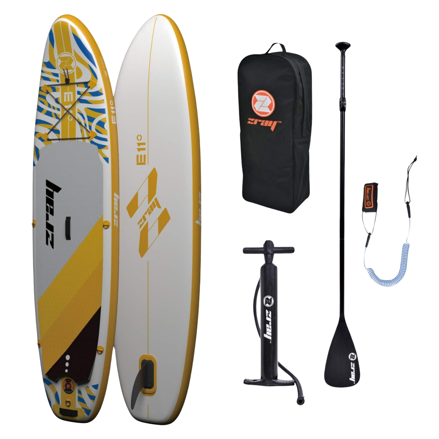ZRAY E11 11 Foot Inflatable SUP Package