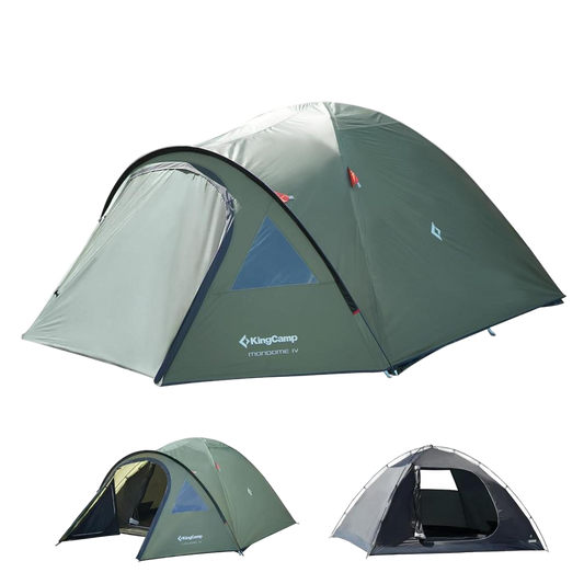 KingCamp Holiday 4 Dome tent Green