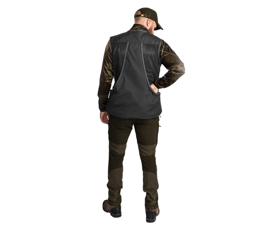 Pinewood Outdoor Vest 2.0 Black/Anthracite