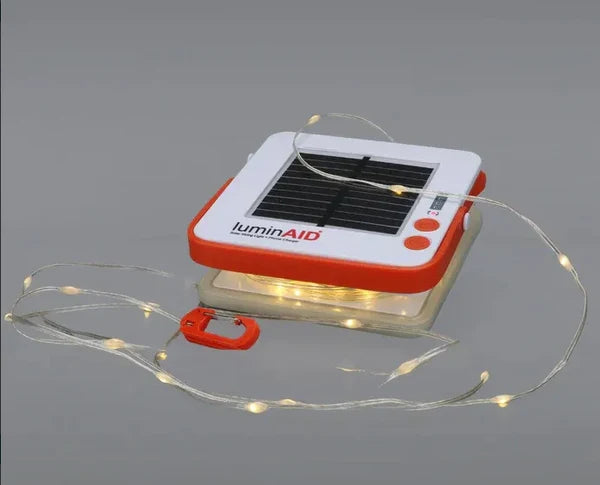 LuminAID Solar String Light + phone charge