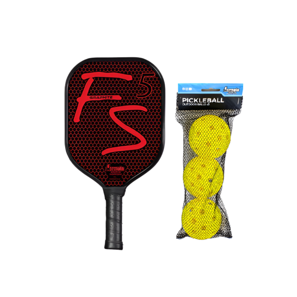 Formula Sports Pickleball Paddle Set with Balls